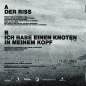 Preview: MPC LAFOTE - Der Riss / Ich habe einen Knoten in meinem Kopf //    ltd. 7"